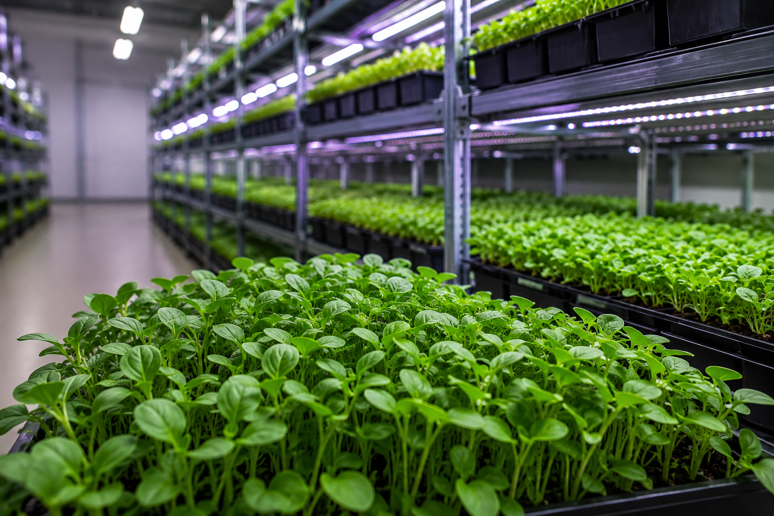 Fresh microgreens